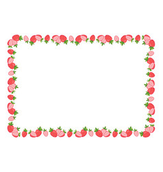 Strawberry Border Frame