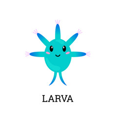 Larva Of Sea Animal Or Microorganism Cute