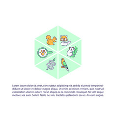 Protecting Species Diversity Concept Icon