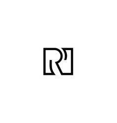 Letter Rn Logo Design