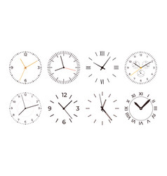 Clock Faces Wall Clocks With Numbers Black Dial