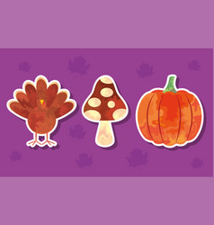 Thanksgiving Icon Set