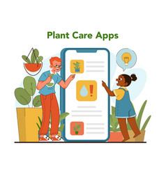 Interactive Plant Care App Flat