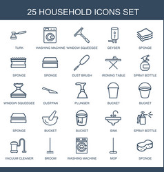 25 Household Icons