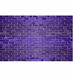 Shiny Dark Purple Brick Wall