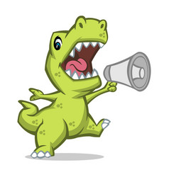 Trex Speak Mascot Design