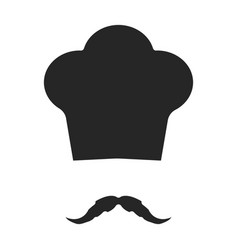 Chef Outline Icon Cooking On