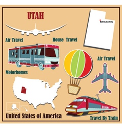 Flat Map Of Utah