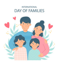 Organic Flat International Day Families