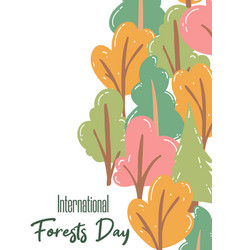 International Forests Day March 21 Holiday