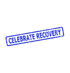 Celebrate Recovery Stamp With Grunge Texture