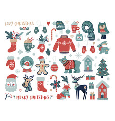 Christmas Clipart With Forest Animals