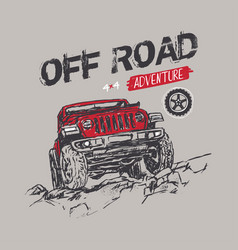 Adventure Off Road Vehicle For Print