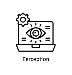 Perception Outline Icon Design