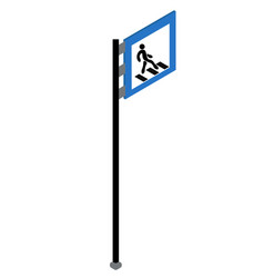 Pedestrian Crossing Sign