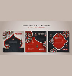 Social Media Post Template With Mandala