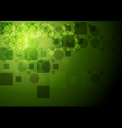 Green Tech Geometry Background