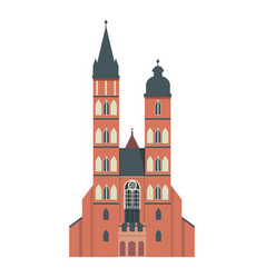 Polish Church Icon Cartoon Poland Travel