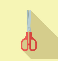 Coiffure Salon Scissors Icon Flat Glamour