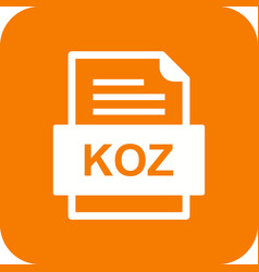 Koz File Document Icon