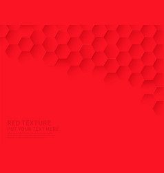 Hex Texture Red Hexagon Pattern Abstract