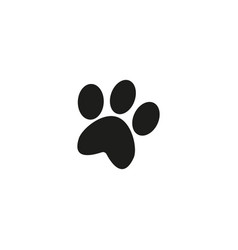 Dog Paw Footprint Icon French Bulldog