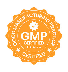 Gmp Certified Or Good Manufacturing Practice