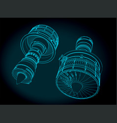 Turbofan Engines Drawings