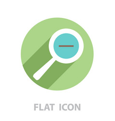 Zoom Out Web Icon Design