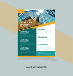 A4 Size Creative Corporate Flyer Design Template