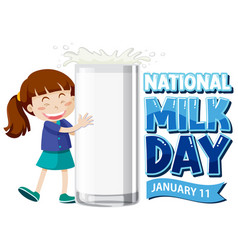 National Milk Day January Icon