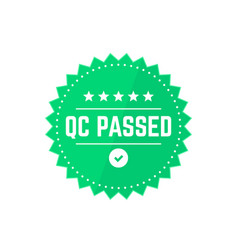 Qc Passed Badge Label