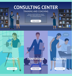 Consulting Service Center Banners