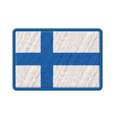 Finland Flag Patch