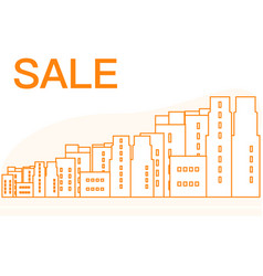 Big Sale And Shopping Concept City