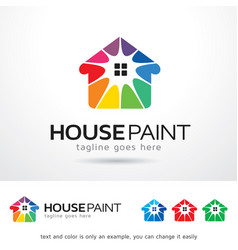 House Paint Logo Template