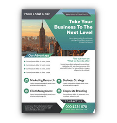 New Corporate Flyer Design Template