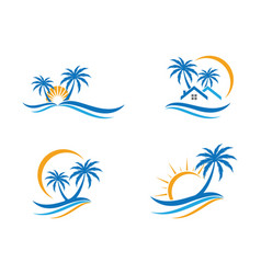 landscaping logos palm trees