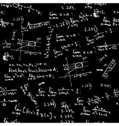 Heart Shape With Math Formulas Royalty Free Vector Image