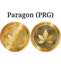 Set Of Physical Golden Coin Paragon Prg