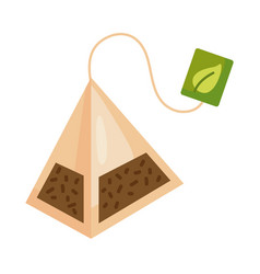 Tea Triangle Bag Icon Design