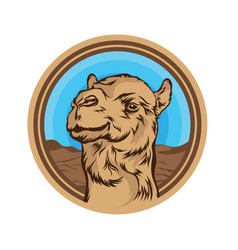 Camel Face Logo Design