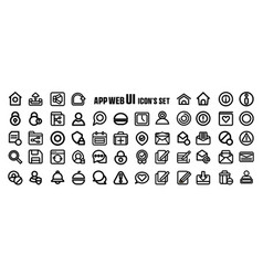 Web And App User Interface Icon Set