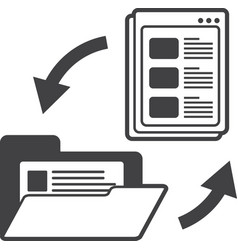 File Transmission In Minimal Style