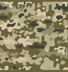 Texture Military Camouflage Seamless Pattern