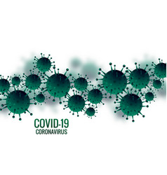 Bacteria Or Coronavirus Infection Flu Background