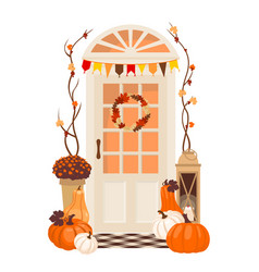 Pumpkin Door Fall