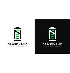 Letter N Battery Logo Suitable For Any Business