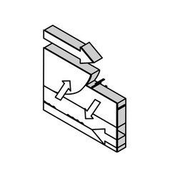 Transform Earthquake Isometric Icon