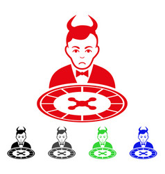 Sad Devil Roulette Dealer Icon